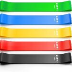 Thera band Gym Power Resistance Band Set for Workout, (set of 5 )