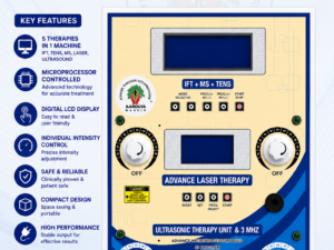 Physio Studio Machine 6 in 1 Physiotherapy Combo Clinic Unit