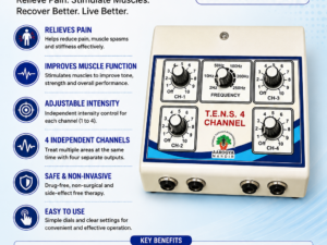 Mini Tens 4 Channel (Physiotherapy Machine)